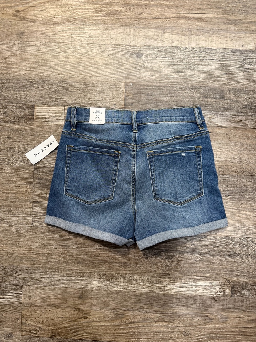 PacSun‎ The Shortie distressed Denim Shorts - Picture 2 of 5